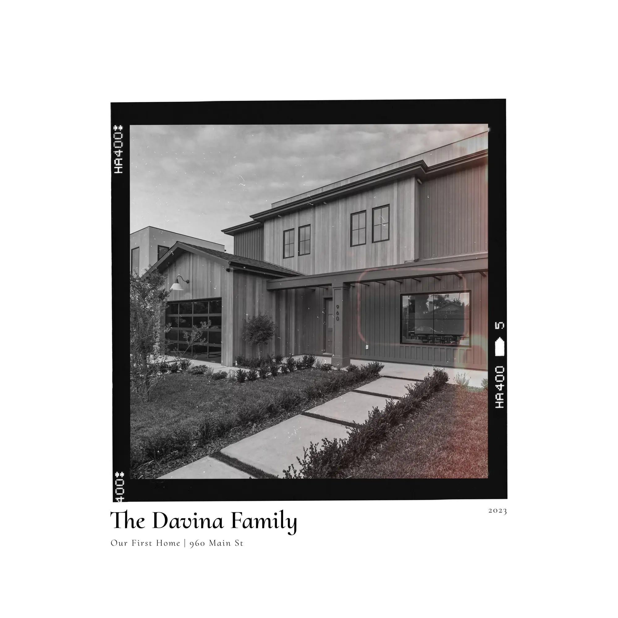 Custom Home Portrait