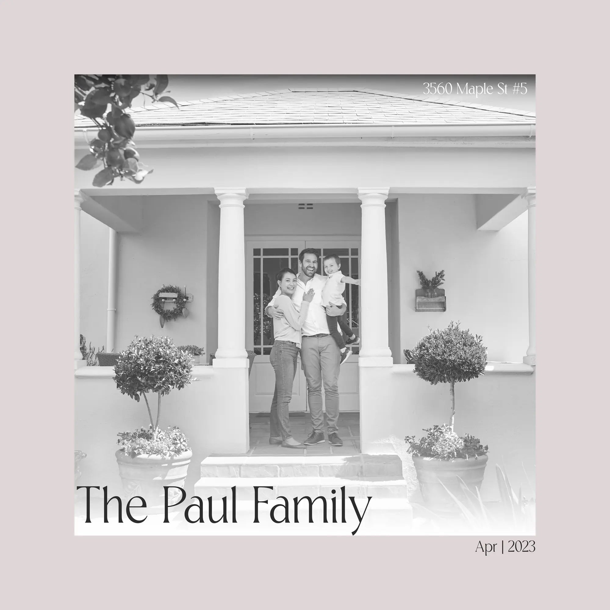 Custom Home Portrait