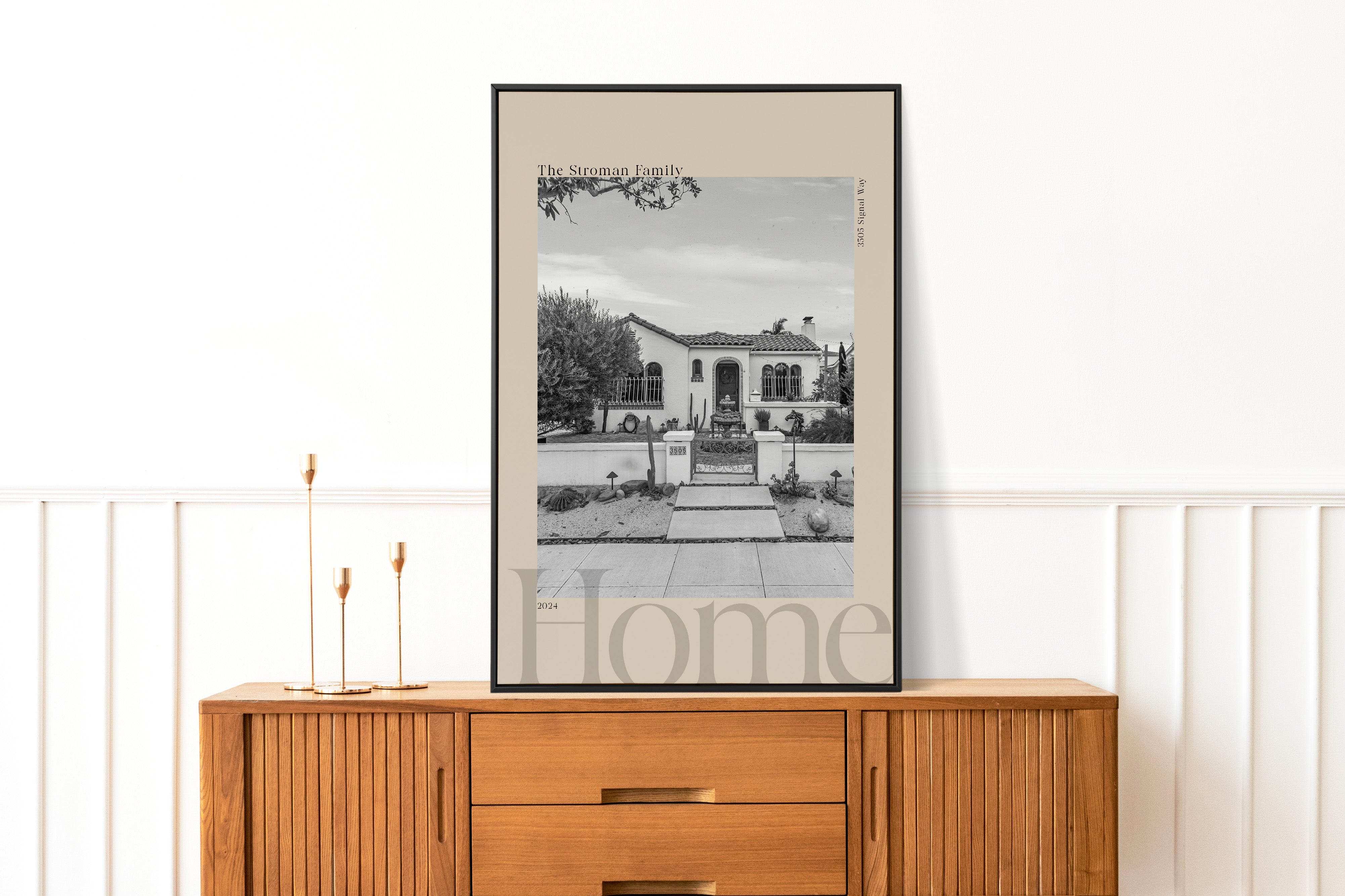 Custom Home Portrait